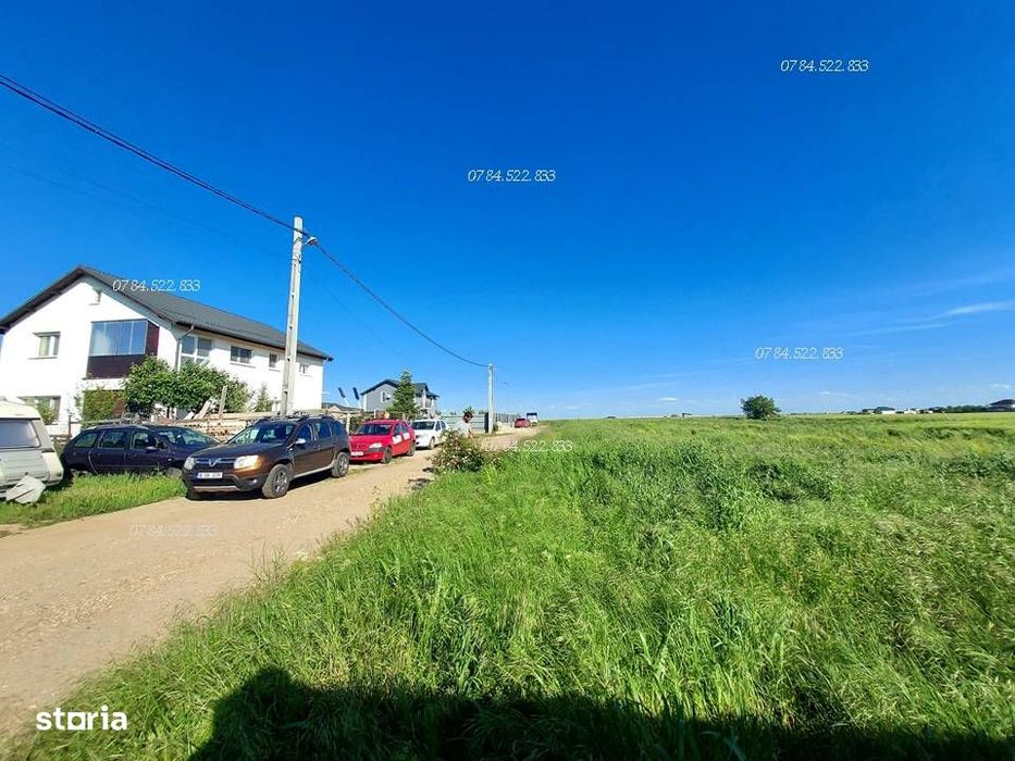 Teren intravilan  – curent electric, comuna Berceni IF