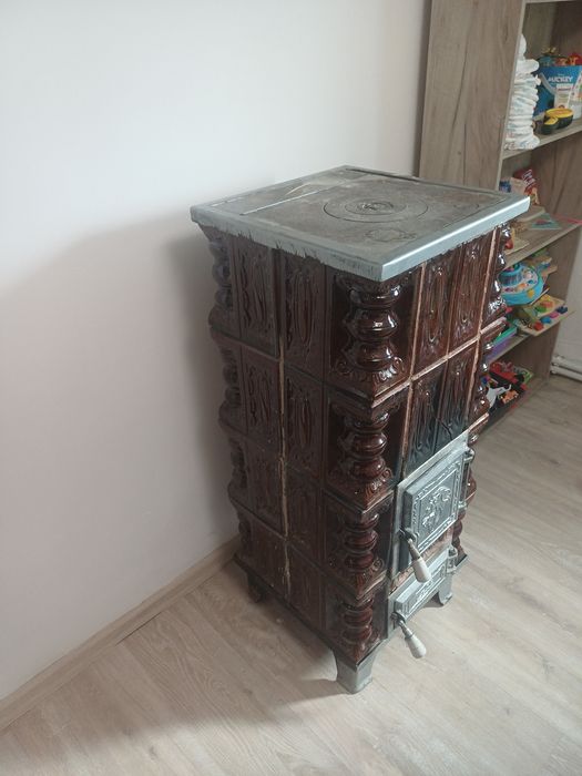 Sobă teracotă  pe 4 rânduri
