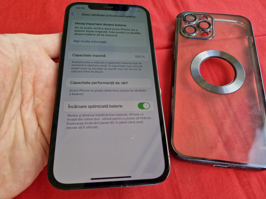 -Iphone 12Pro, ca Nou, Blue, 128Gb, 6Ram Bat: 100% ireprosabil stare perfecta poze reale doar telefonul nici o restrictie