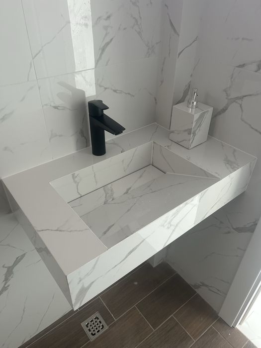 Ръчно изработени мивки от гранитогрес