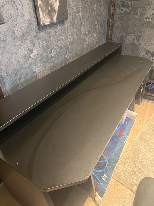 birou negru mat 1.90m