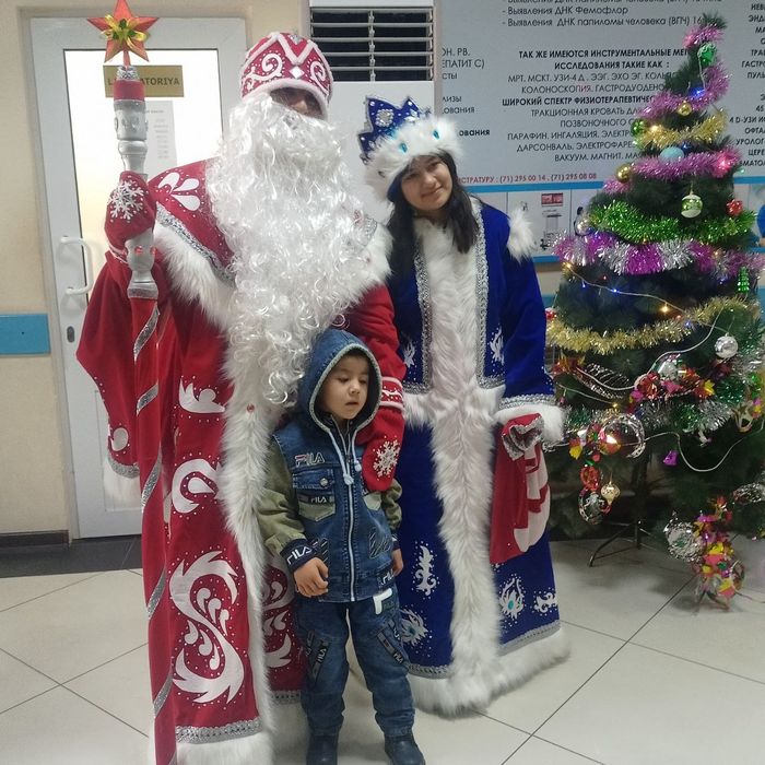 Qor bobo va Qor qiz  Yangi yil oqshomida uyingizga tashrif buyuramiz