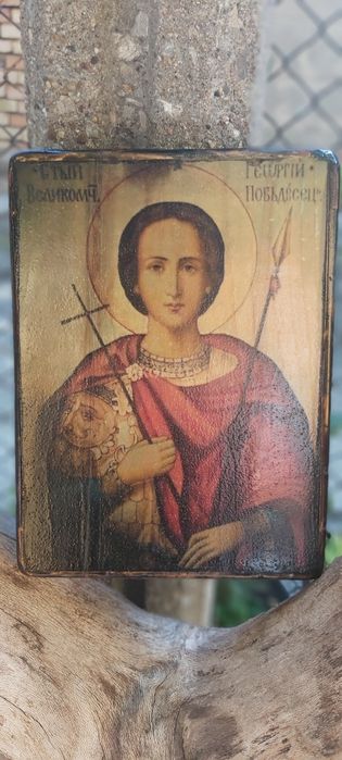 Икони - ръчна изработка, декупаж