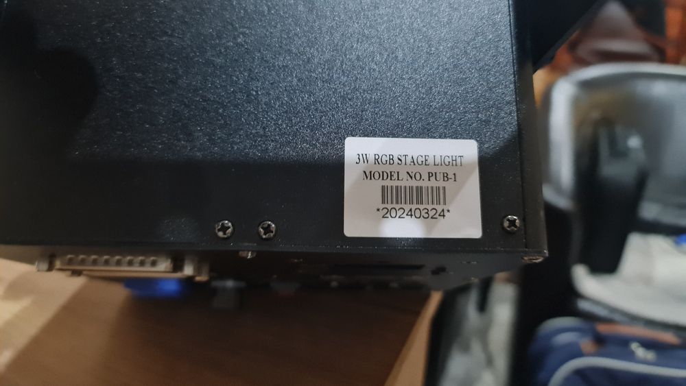 Laser rgb 3 wati,cu dmx si ilda,laser disco club