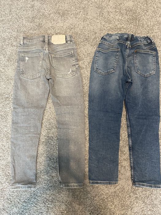 Set 2 perechi jeans 6-7 ani Zara si H&M