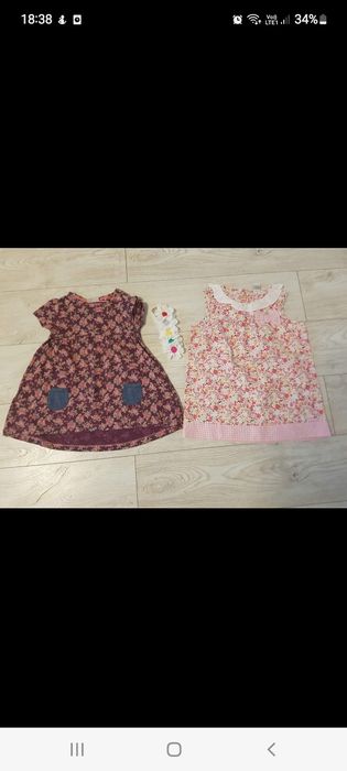 Lot rochite fusta bentita marimea 2-4 ani  92 98 104