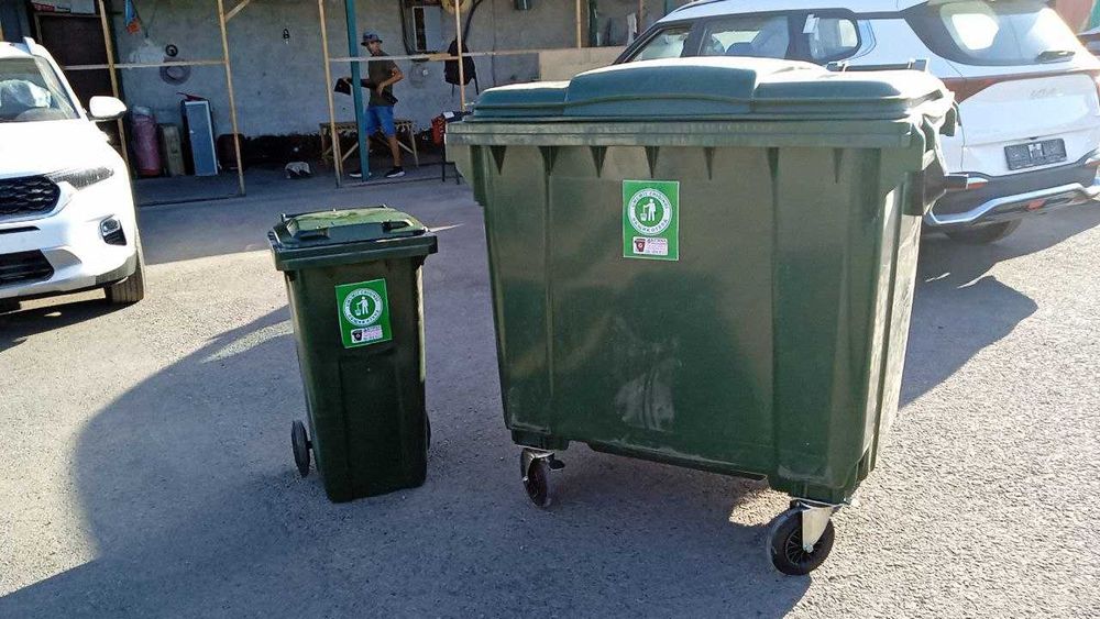 Мусорные контейнеры металлические в ассортименте