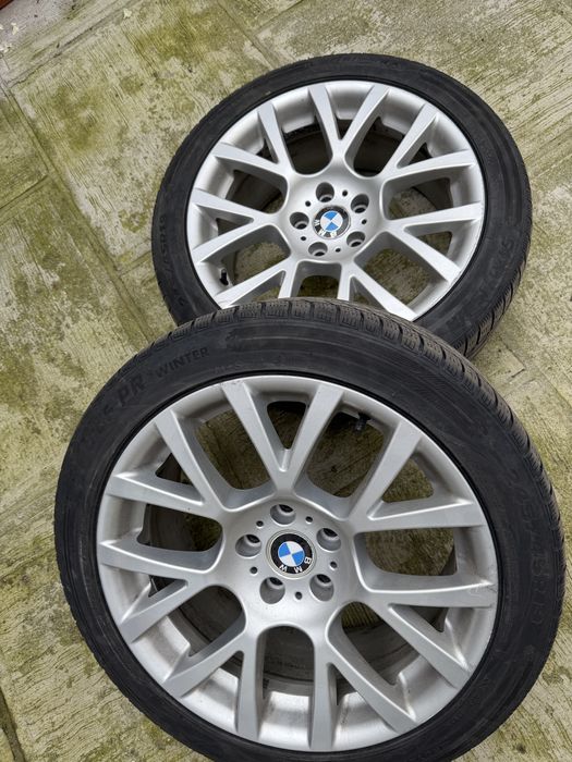 Vand 4 Jenti cu cauciucri de iarna 245/45/19 Bmw originale