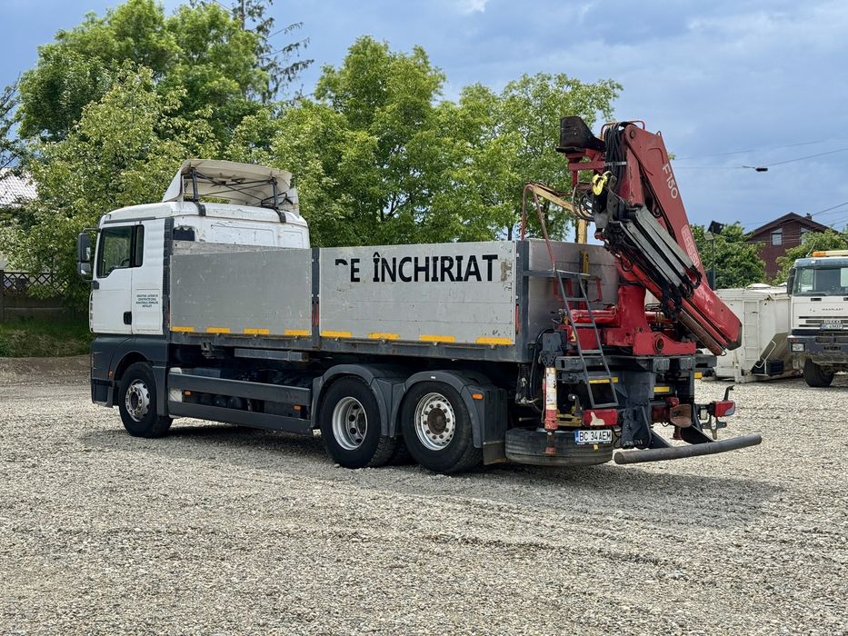 MAN TGA 26.360 camion cu macara 15m 2003