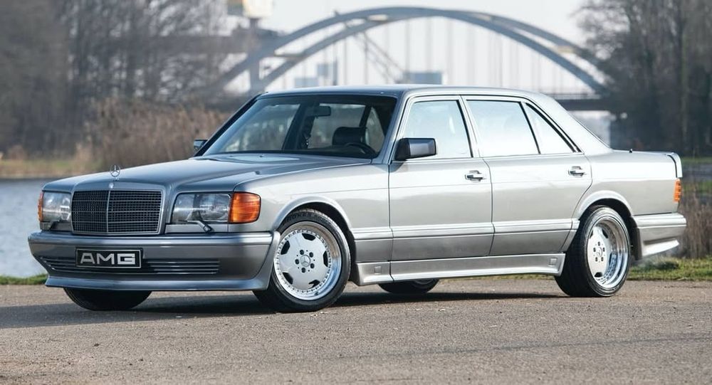 Mercedes W126 накладки на бампера