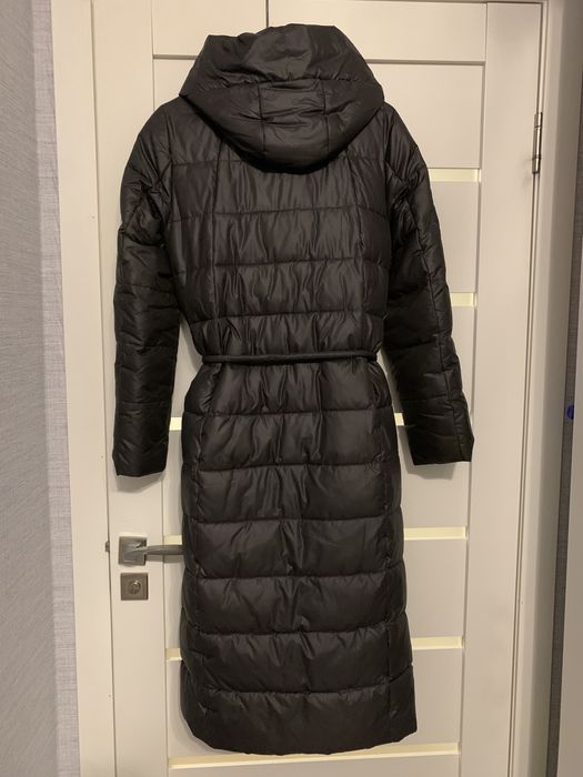 Женский пуховик цвет металлик