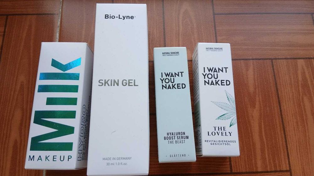 Spray fixator si seruri MILK, Bio-Lyne si I want you naked