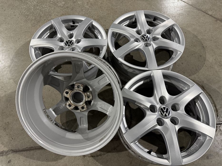 4бр. КАТО НОВИ 16” Джанти “ALUTEC” 5х112 за -VW Sharan/Tiguan/Seat Alhambra/AUDI/SEAT/SKODA/VAG- 6,5Jx16,ET33