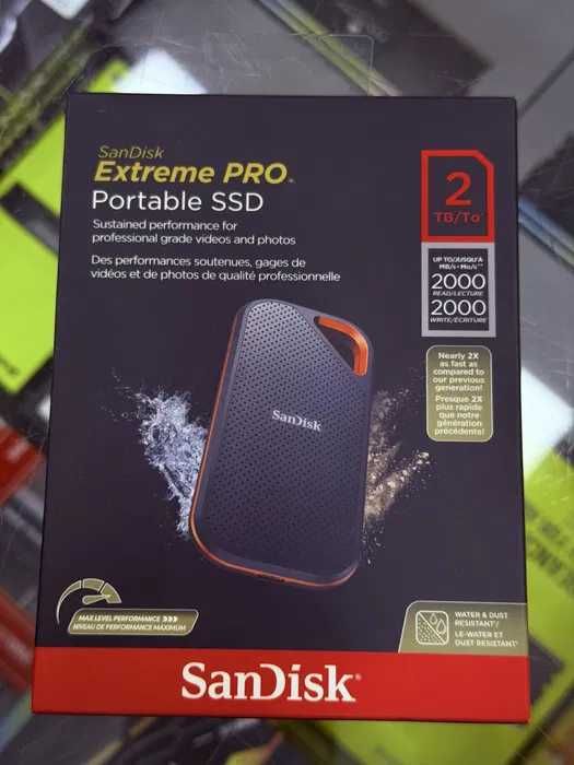 SanDisk Extreme Pro 2TB (Внешний SSD) — быстрый и надёжный