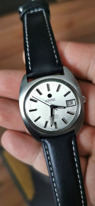 Roamer anfibio matic ceas barbatesc 34mm automat anii 70