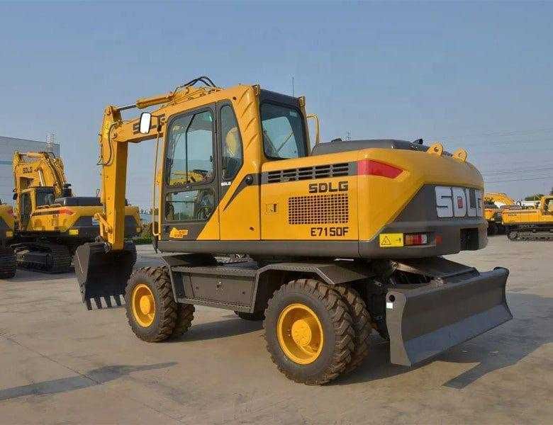 Экскаватор  колёсные SDLG E7150F - 0,6 куб.м, в наличии
