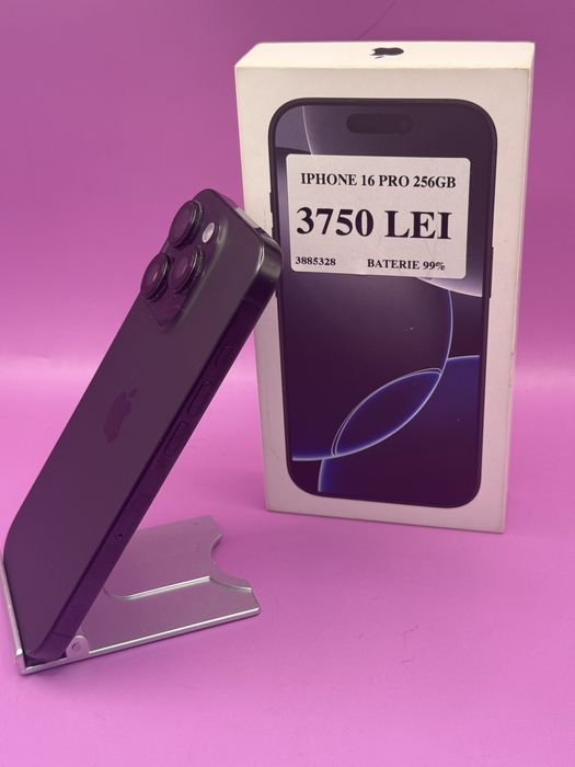 Iphone 16 pro 256gb•Amanet Matei Crangasi•3885