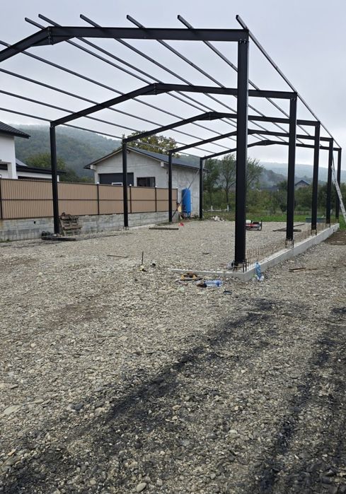 Vand structura metalica 8x25x4h Accept și variante cu  CHERESTEA