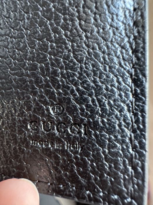 Мъжки портфейл от естествена кожа GUCCI