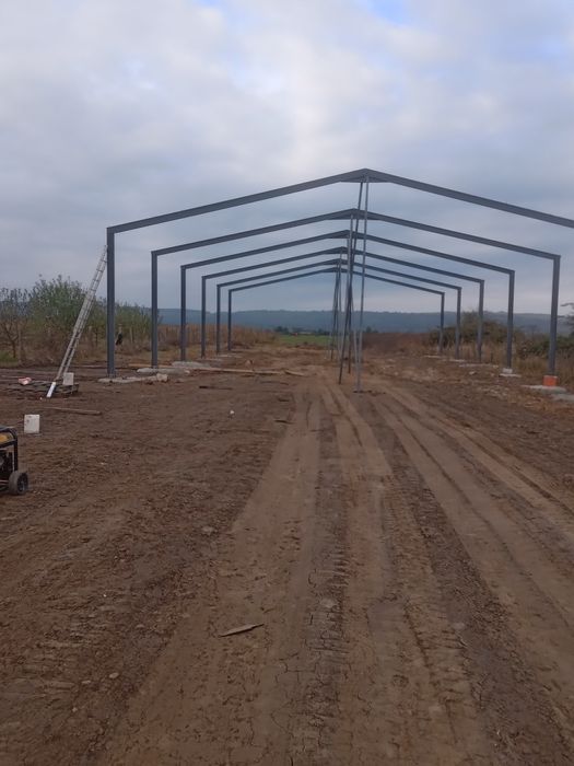 Vând hale metalice din profil ipe