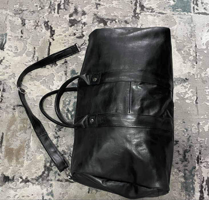 Geanta de voiaj/transport/sala/gym/travel bag din piele naturala