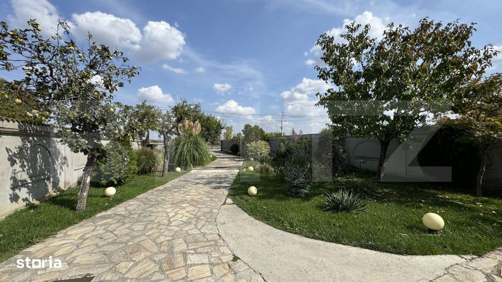 Vila de 469 mp utili, teren 1.200 mp cu garaj si piscina, Centura de N