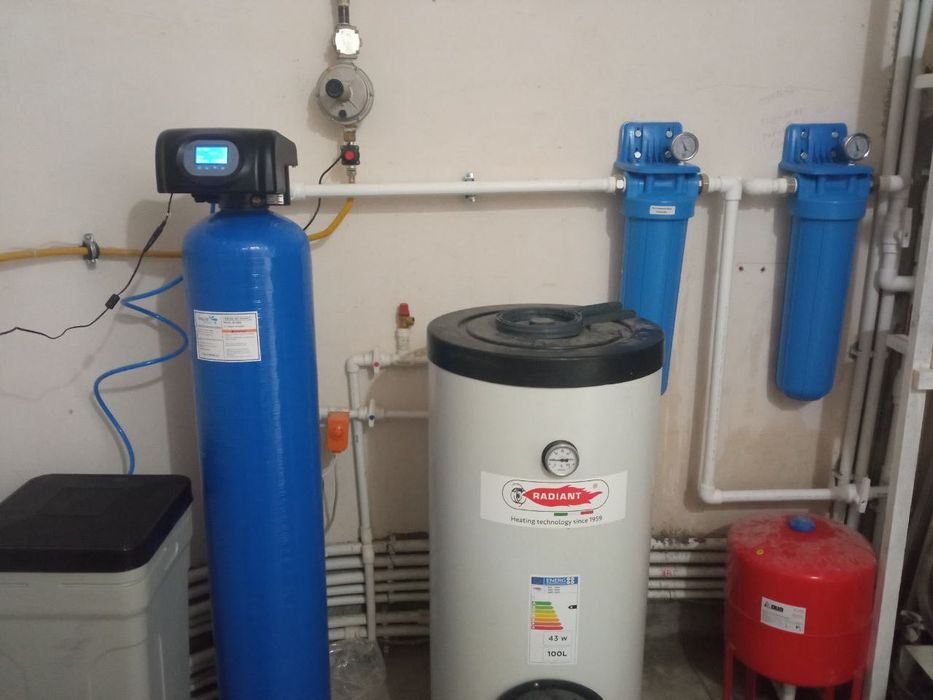 Установка промышленных и бытовых фильтров для воды