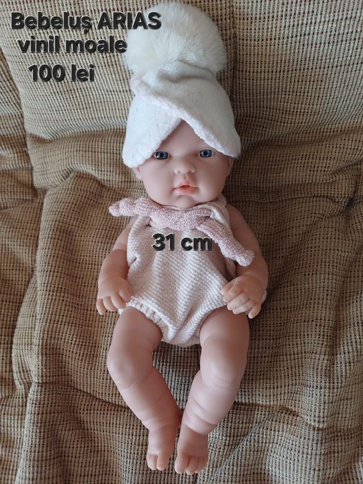 Păpuși,bebeluși reborn-silicon,vinil