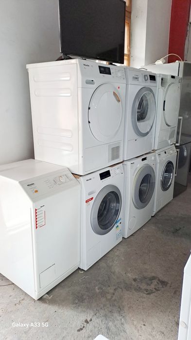 Mașini și uscătoare de rufe  Miele, Bosch import Germania, garanție.