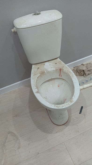 Газ плита және унитаз