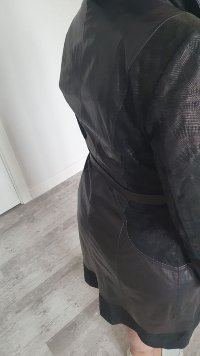 Пальто турецкое кожанное