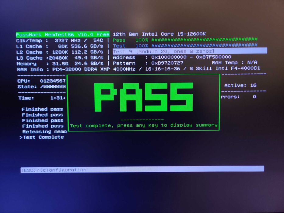 RAM 32GB G.SKILL Trident Z Neo RGB 4000MHz CL16 DDR4