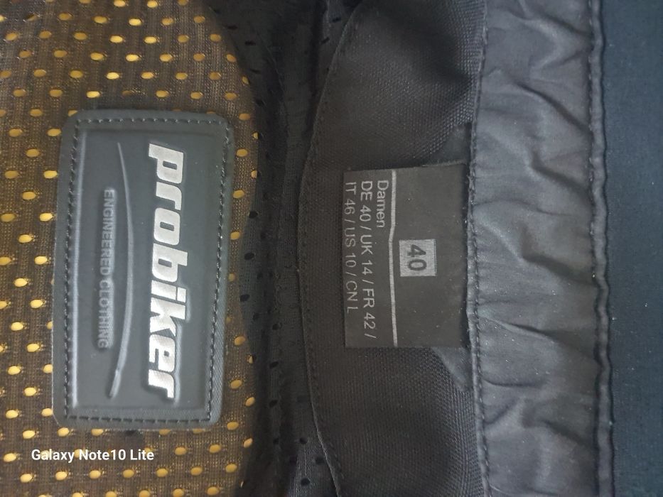 Costum moto probiker + Armura motowolf