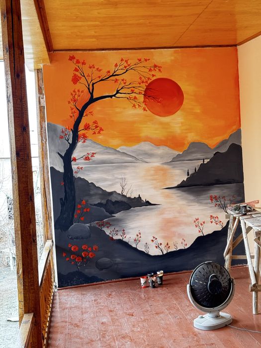 Naqsh restovratsiya tyaga buyash devor chizish xizmati