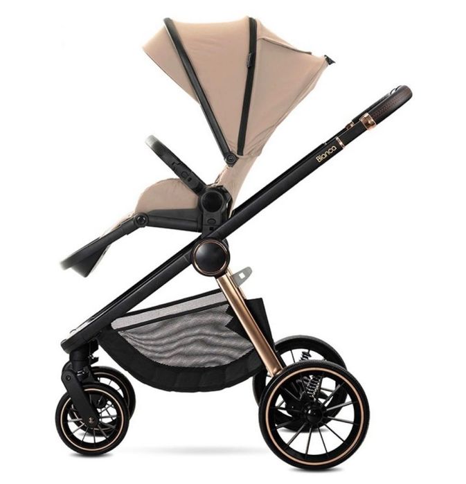 Бебешка количка 3 в 1 Lorelli Premium - Bianca