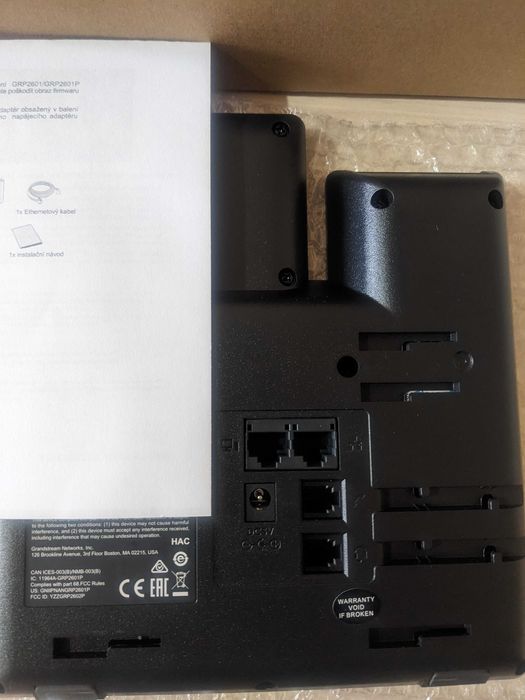 Grandstream GRP2601P SIP 2-Line Essential IP Phone, PoE VoIP