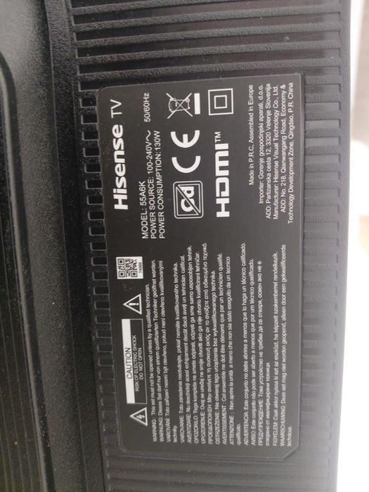 Tv Hisense 139cm 400ron