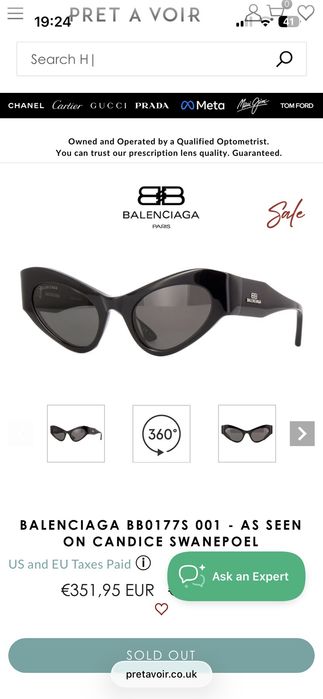 Очила Balenciaga оригинал