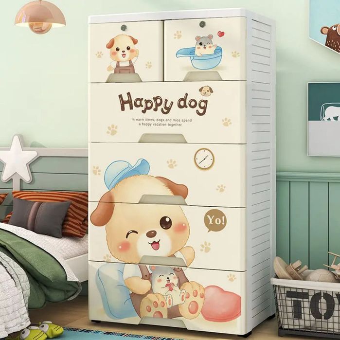 Детский пластиковый комод