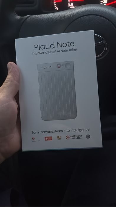 Диктофон PLAUD Note Black Chat GPT AI черный
