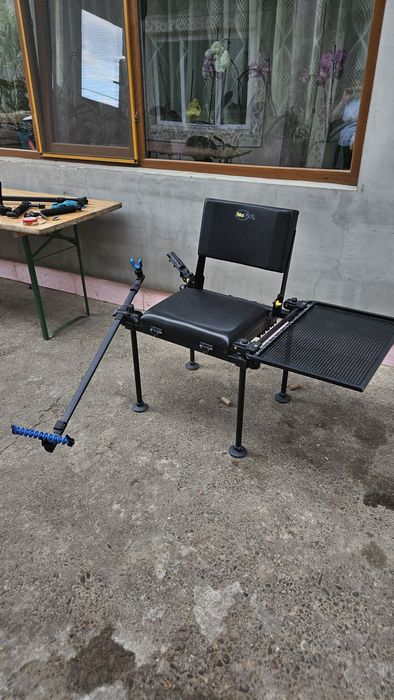 Scaun nufish cu accesori si podina fara feeder arm!
