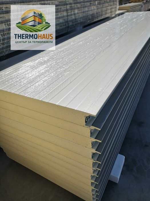 Сандвич панели, на склад, покривни, стенни, ThermoHaus - център за термопанели