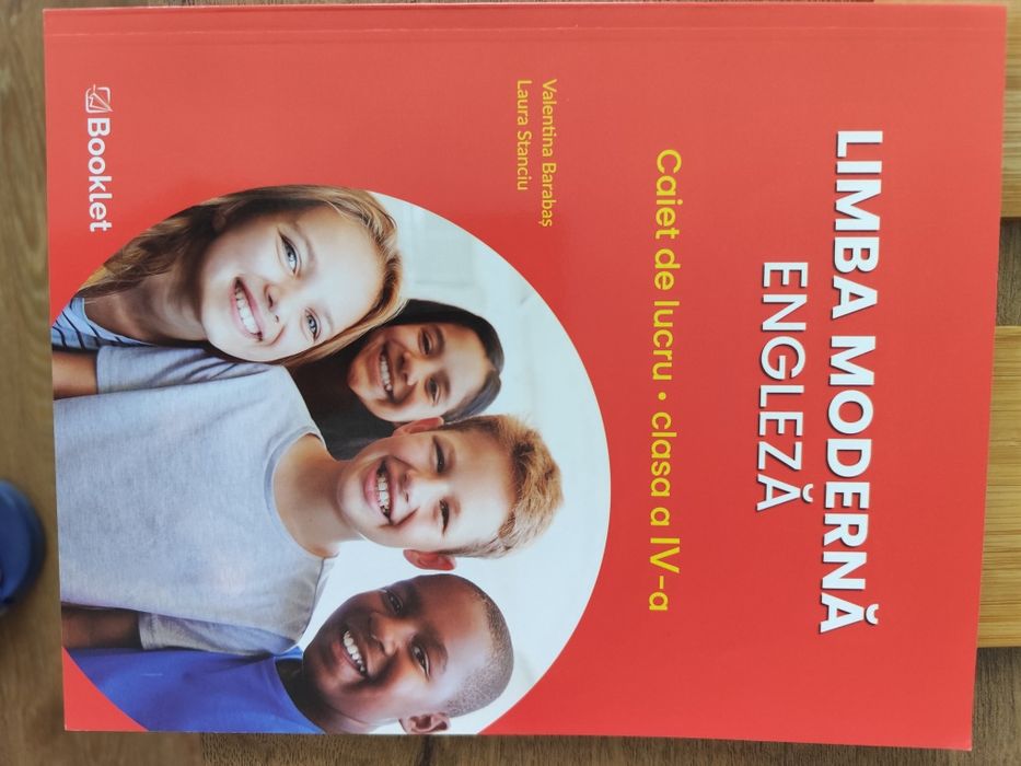 Limba modernă engleză – caiet de lucru pentru clasa a IV-a. Booklet.