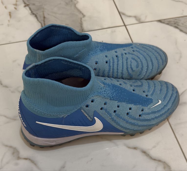 Сороконожки Nike Phantom Голубые