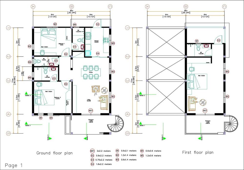 НА ИЗПЛАЩАНЕ - Евтина двуетажна сглобяема къща с 3 спални, 176 кв. м
