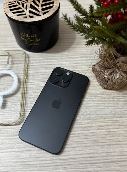 iPhone 16 pro Max Black Titanium