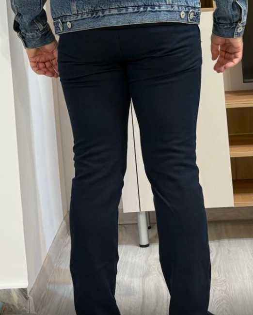 Pantaloni bărbați Zara, mărimea 40 (W31), bleumarin, slim