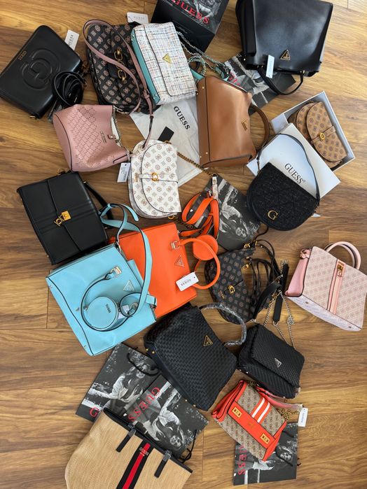 Guess нови оригинални чанти чанта с опаковка