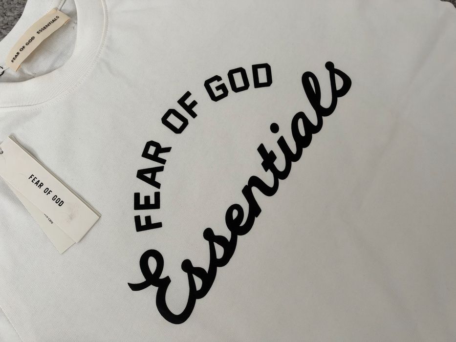 Tricou Essentials FOG White