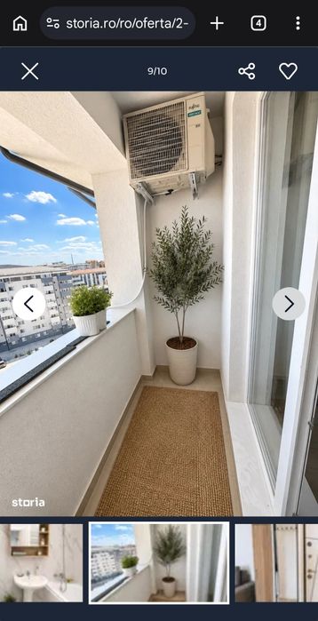 Închiriez studio+loc de parcare Bucuresti-Prima inchiriere